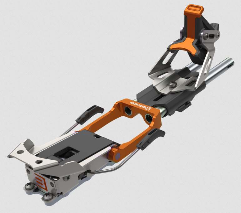 Bishop BMF3 NTN Telemark Ski Binding w/ 90mm Brake