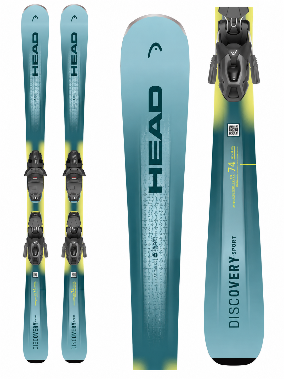 2027 HEAD Discovery 74 Sport Skis + PR 11 GW Bindings