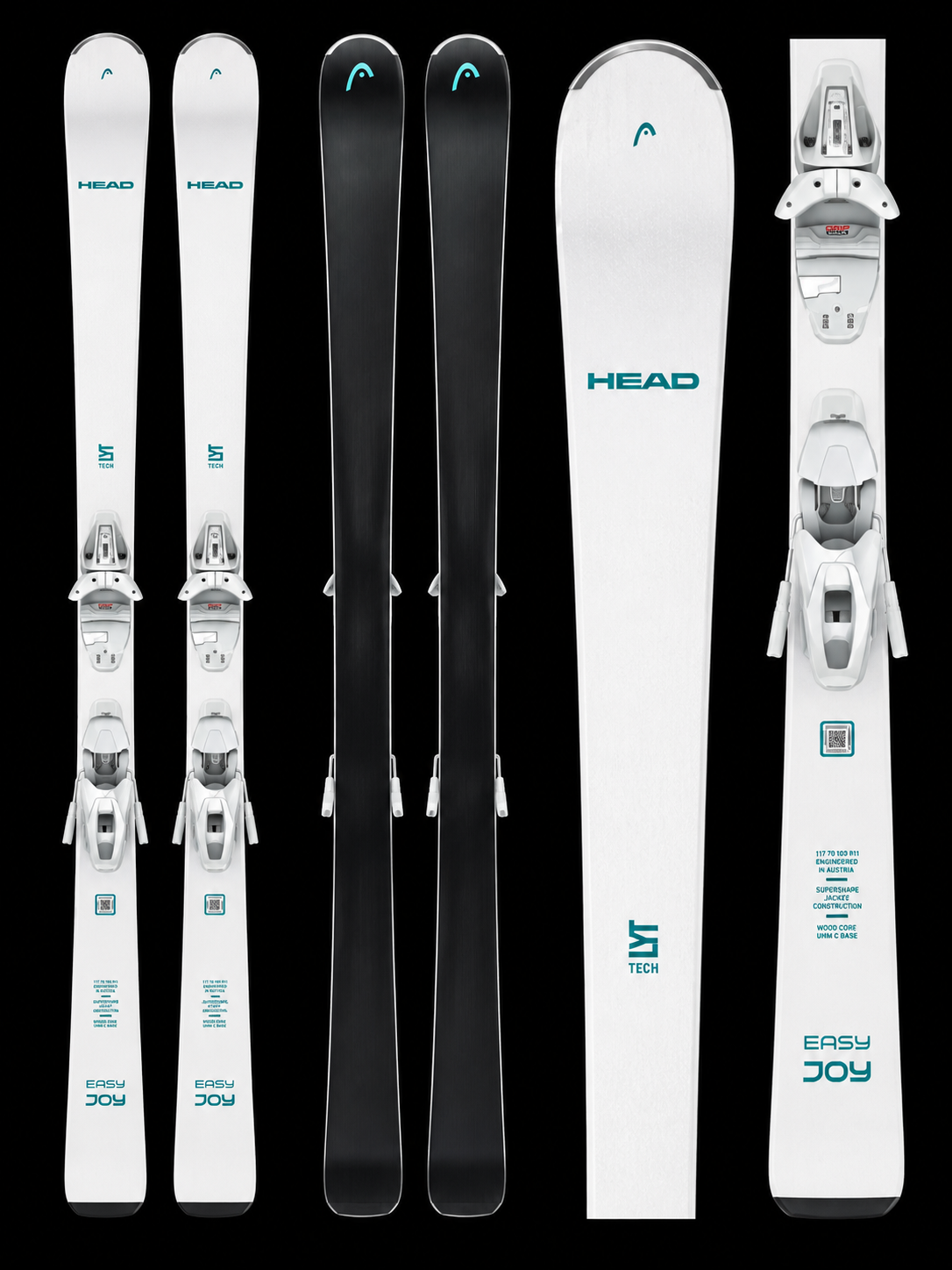 2027 HEAD Easy Joy Women's Skis + JOY 9 GW SLR Bindings
