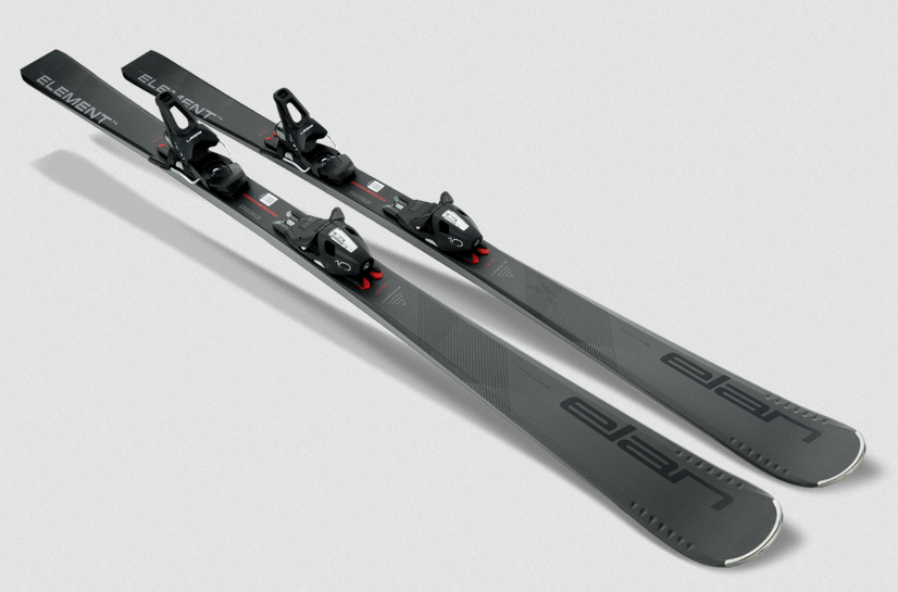 Elan Element 74 Black wth EL9.0 Bindings Mens Skis 2026
