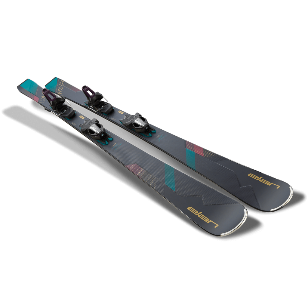 Elan Insomnia 12C Women's Skis with ELW 9.0 Grip Walk Bindings 2021
