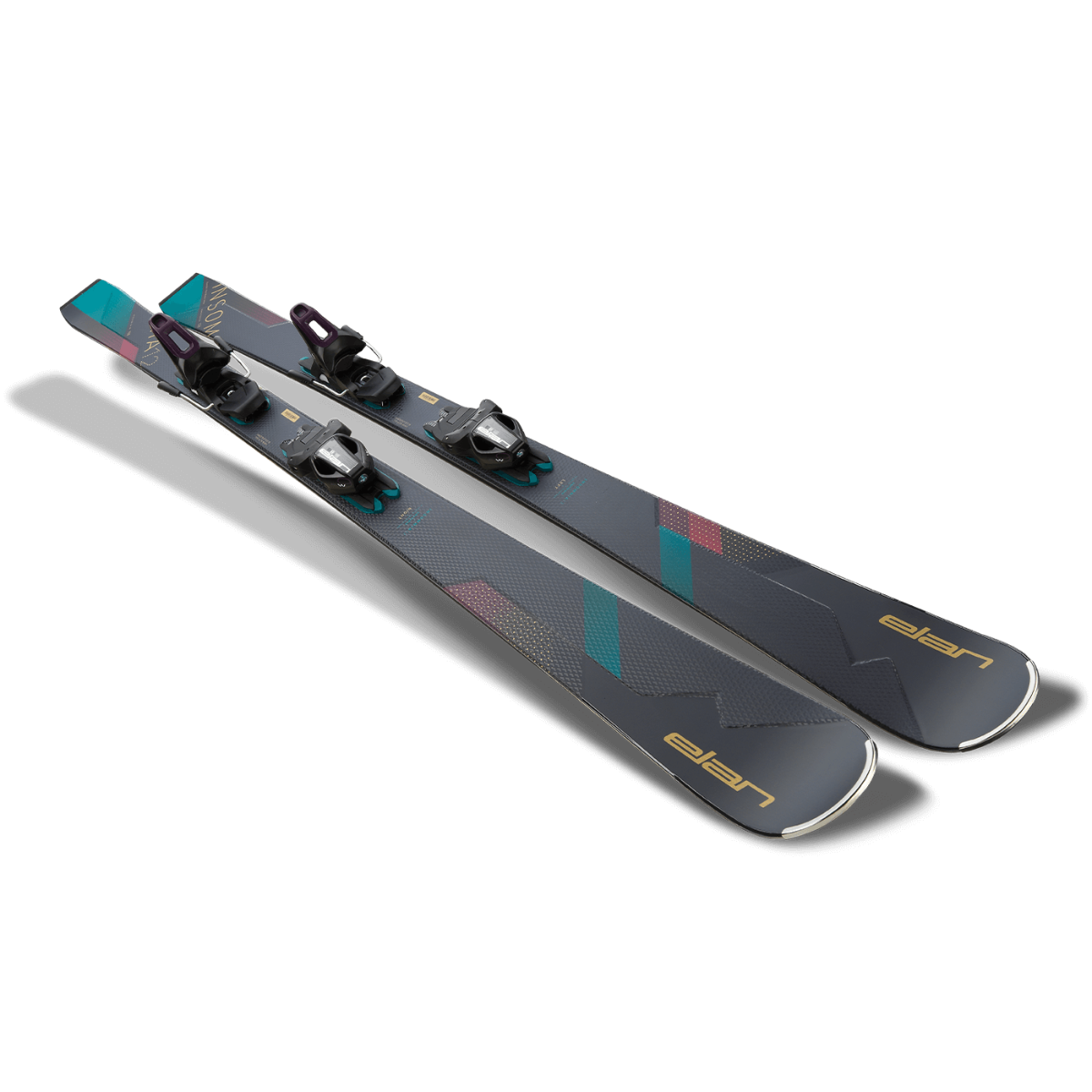Elan Insomnia 12C Women's Skis with ELW 9.0 Grip Walk Bindings 2021