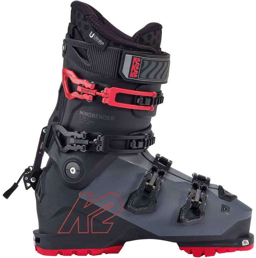 K2 Mindbender 100 Men's Grip Walk Ski Boots with tech inserts 2025