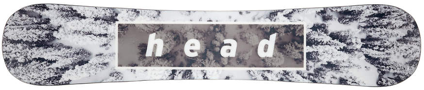 Head True 2.0 Black Snowboard 2024