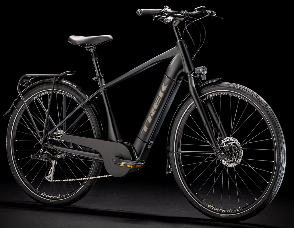 Trek Verve+ 3 E-Bicycle with Electric Pedal Assist.