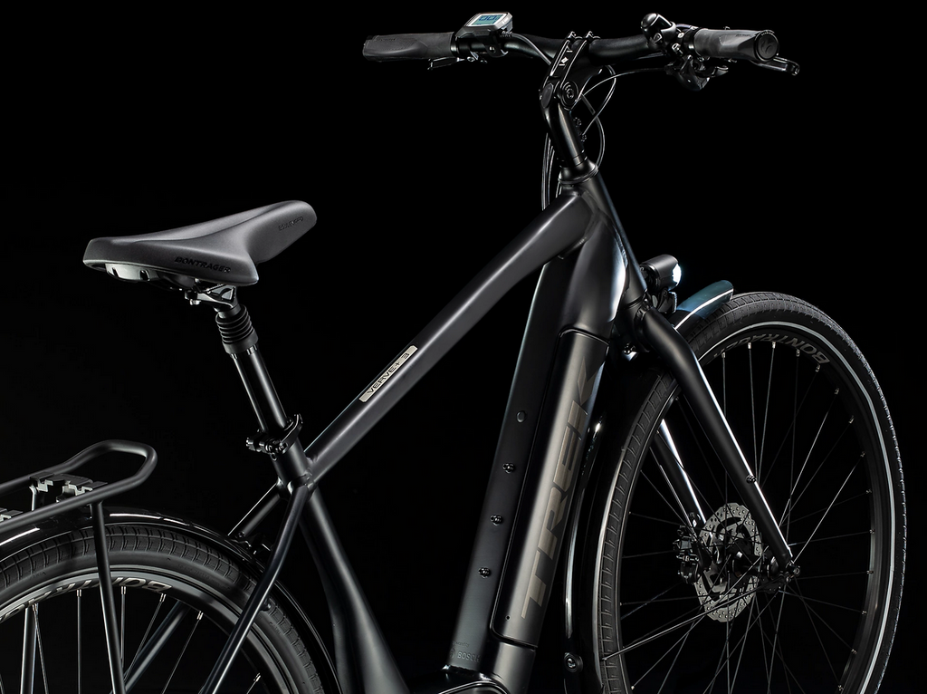 Trek Verve+ 3 E-Bicycle with Electric Pedal Assist.