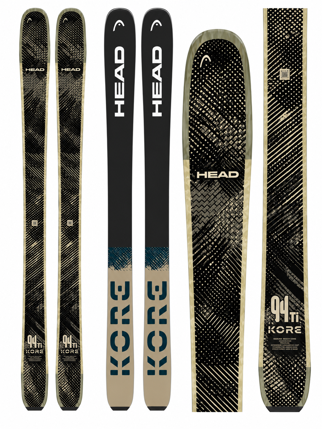 2027 HEAD KORE 94 Ti All-Mountain Skis